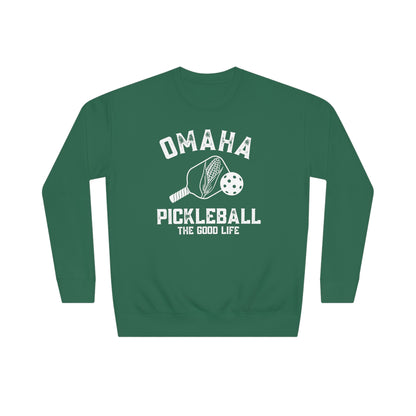 Omaha Pickleball- Unisex Crew Sweatshirt - collegiate colors