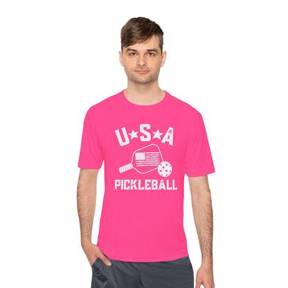 USA Pickleball - Unisex Moisture Wicking Tee