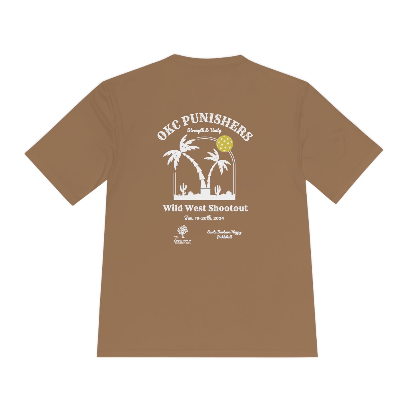 OKC Wild West Toscana Country Club - Unisex Moisture Wicking Tee