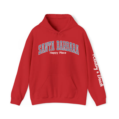 Santa Barbara Happy Place - Hoodie (add custom beach name in notes)