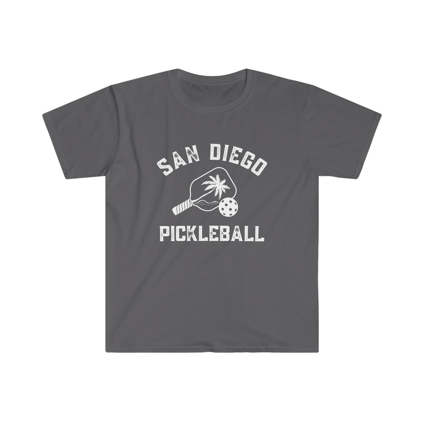 San Diego Pickleball - Unisex Softstyle T-Shirt