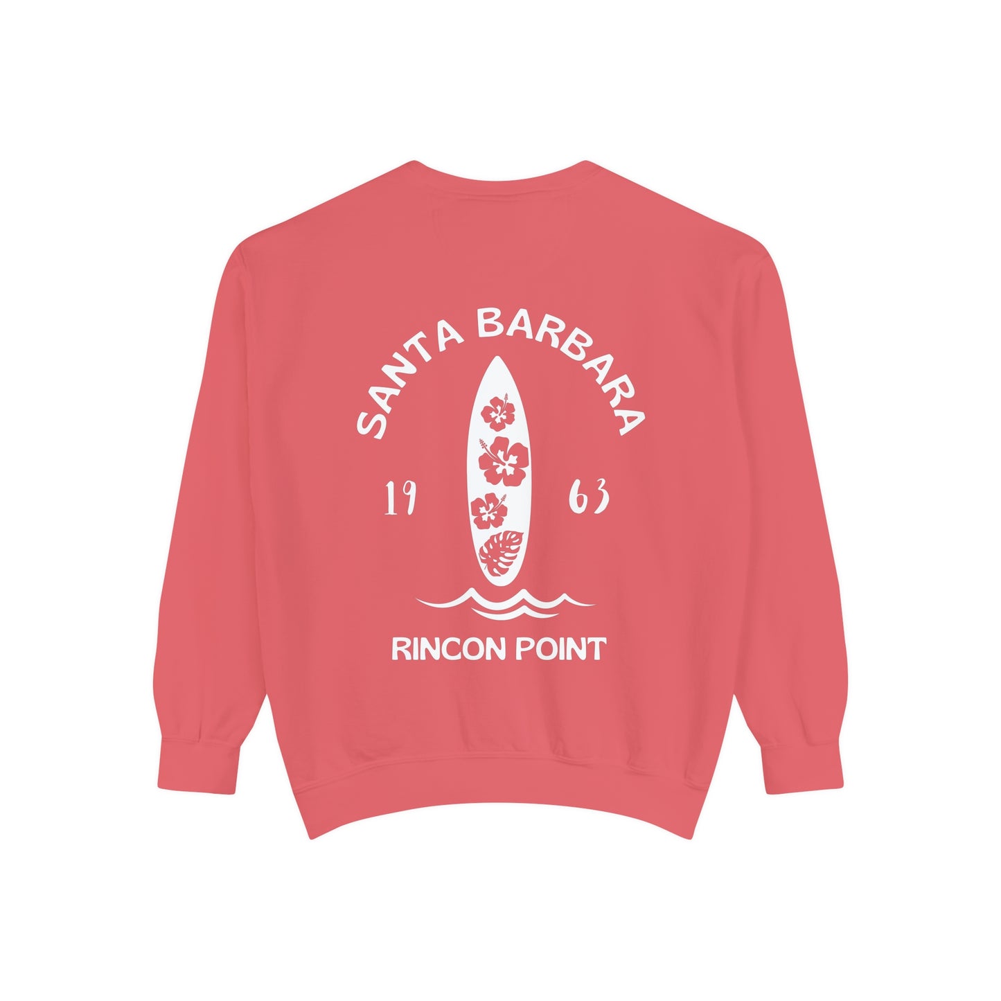 Santa Barbara Rincon Beach -Crew Sweatshirt - Comfort Colors