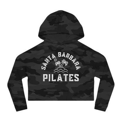 Santa Barbara Pilates Women’s Cropped Hooded Sweatshirt