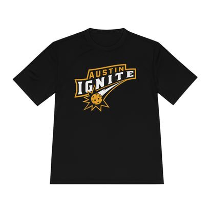 Austin Ignite NPL Team - Unisex (fuller cut)  Moisture Wicking T - customize  back