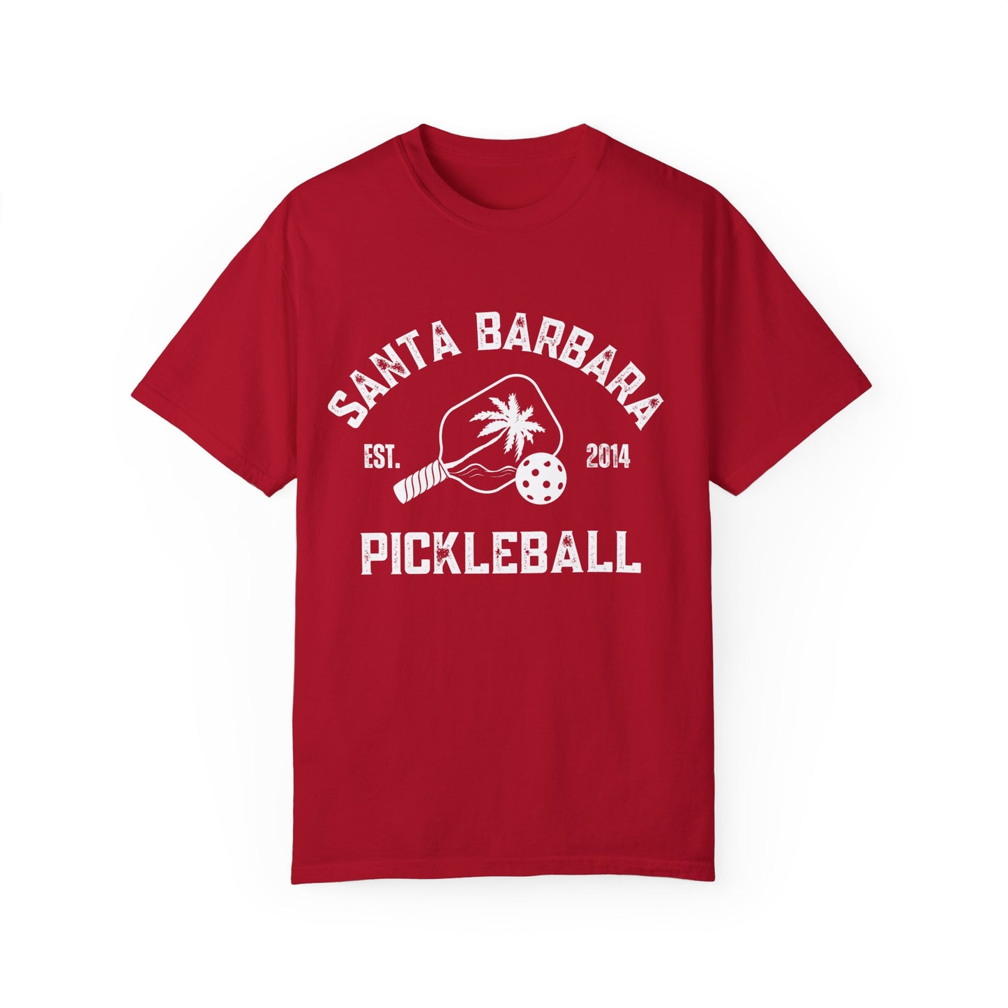 Santa Barbara Pickleball Unisex Garment-Dyed T-shirt