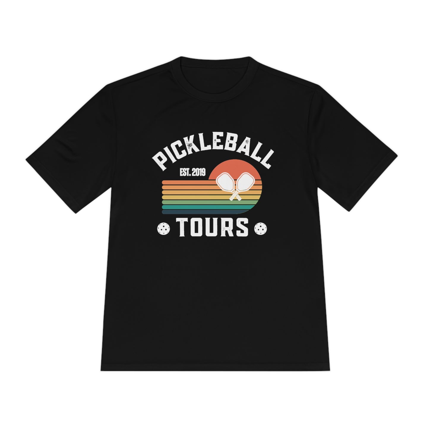 Pickleball Tours - Unisex Moisture Wicking Tee