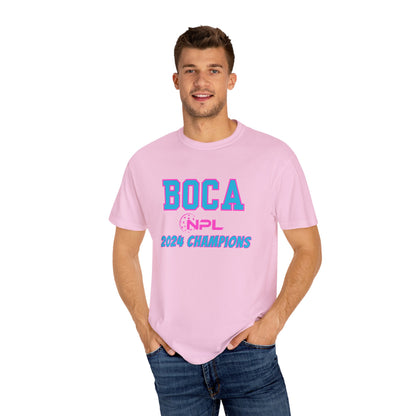 BOCA NPL ‘24 Champs Garment Dyed -Unisex Garment-Dyed T-shirt