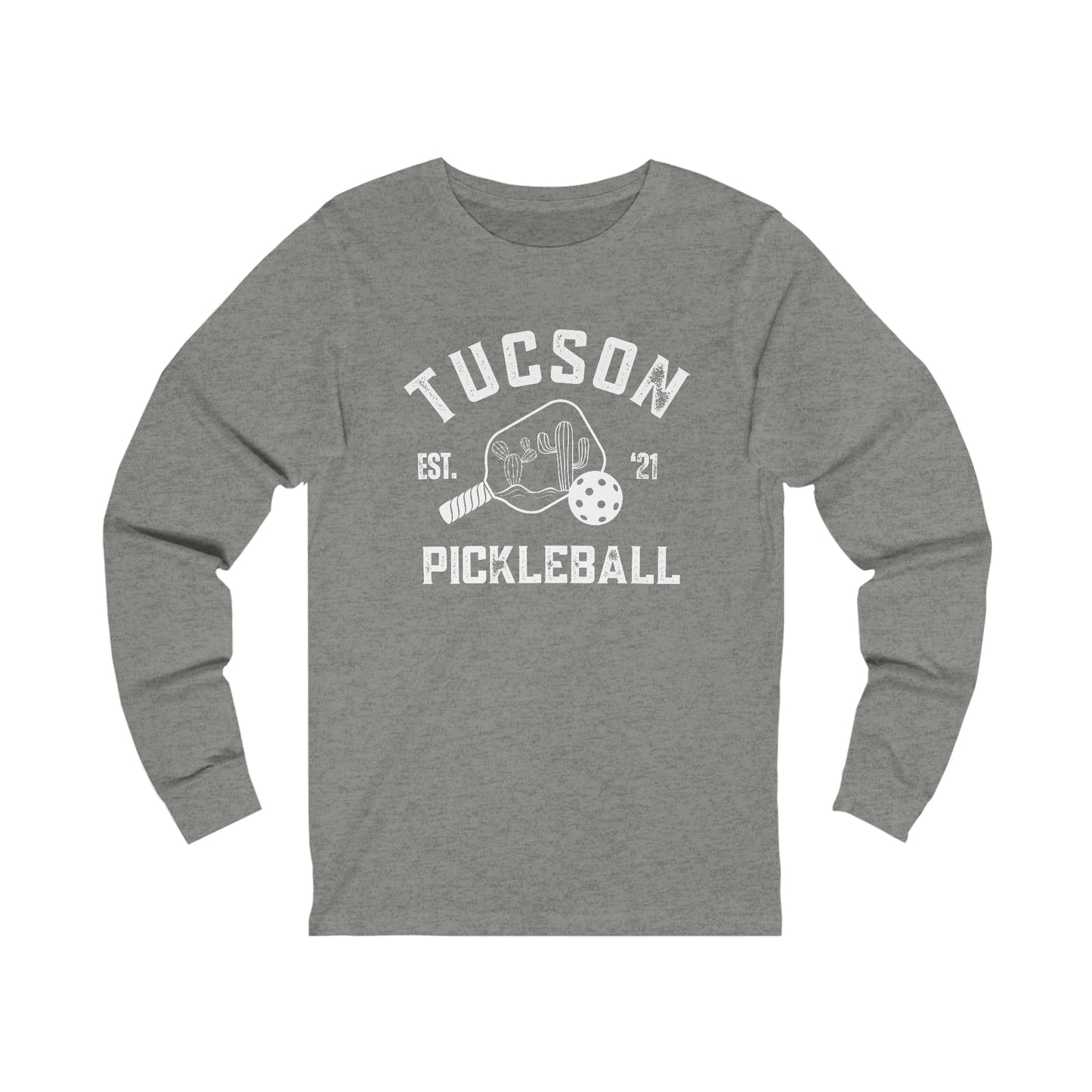 Hold the Pickle Tucson AZ - Unisex Jersey Long Sleeve Tee. Customize back