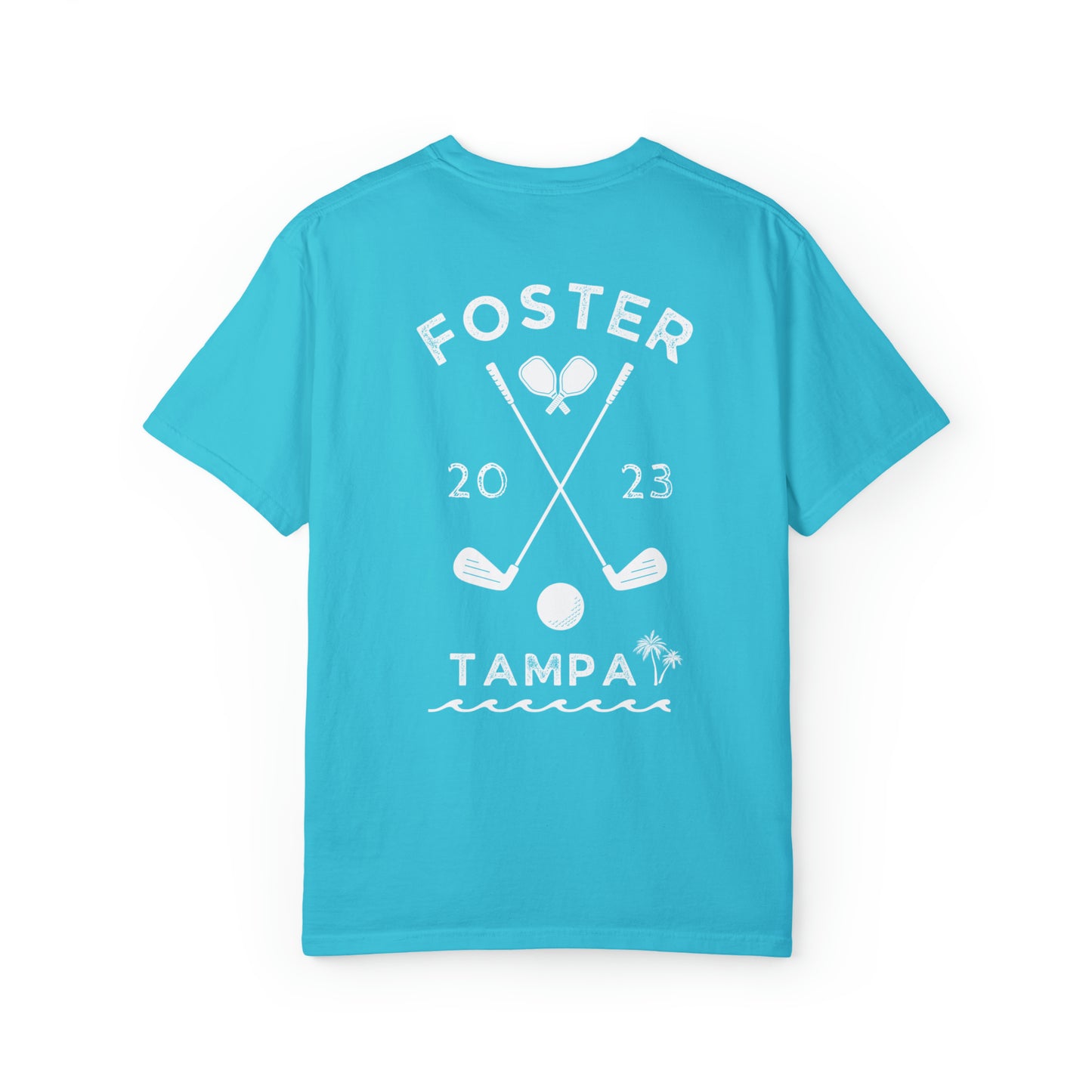 Foster Family T-shirts - Unisex Garment-Dyed T-shirt, Beachy Comfort Colors