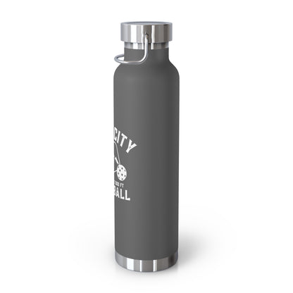 Park City Utah Pickleball - Copper Vacuum Insulated Bottle, 22oz