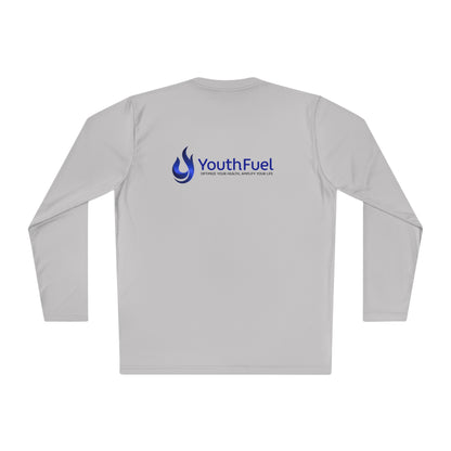 YouthFuel Unisex/Men’s Cut Lightweight Moisture Wicking Long Sleeve Tee