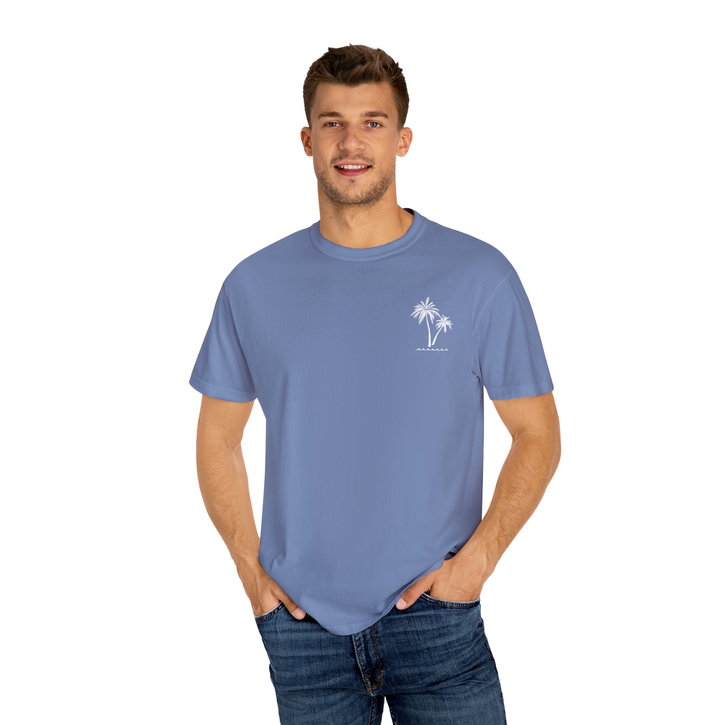 Foster Family T-shirts - Unisex Garment-Dyed T-shirt, Beachy Comfort Colors