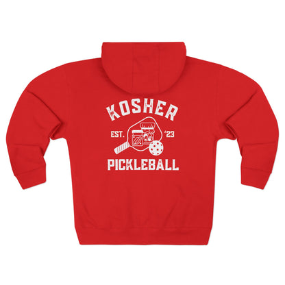 New zip down kosher pickleball sweatshirt