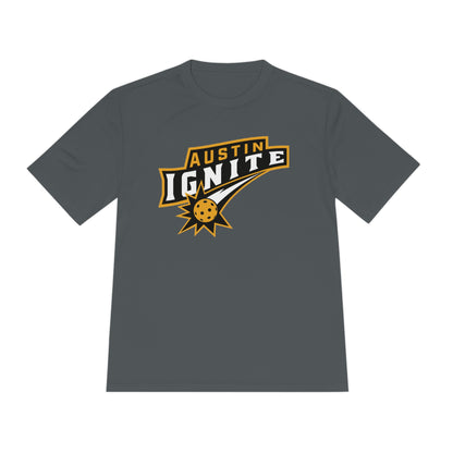 Austin Ignite NPL Team - Unisex (fuller cut)  Moisture Wicking T - customize  back