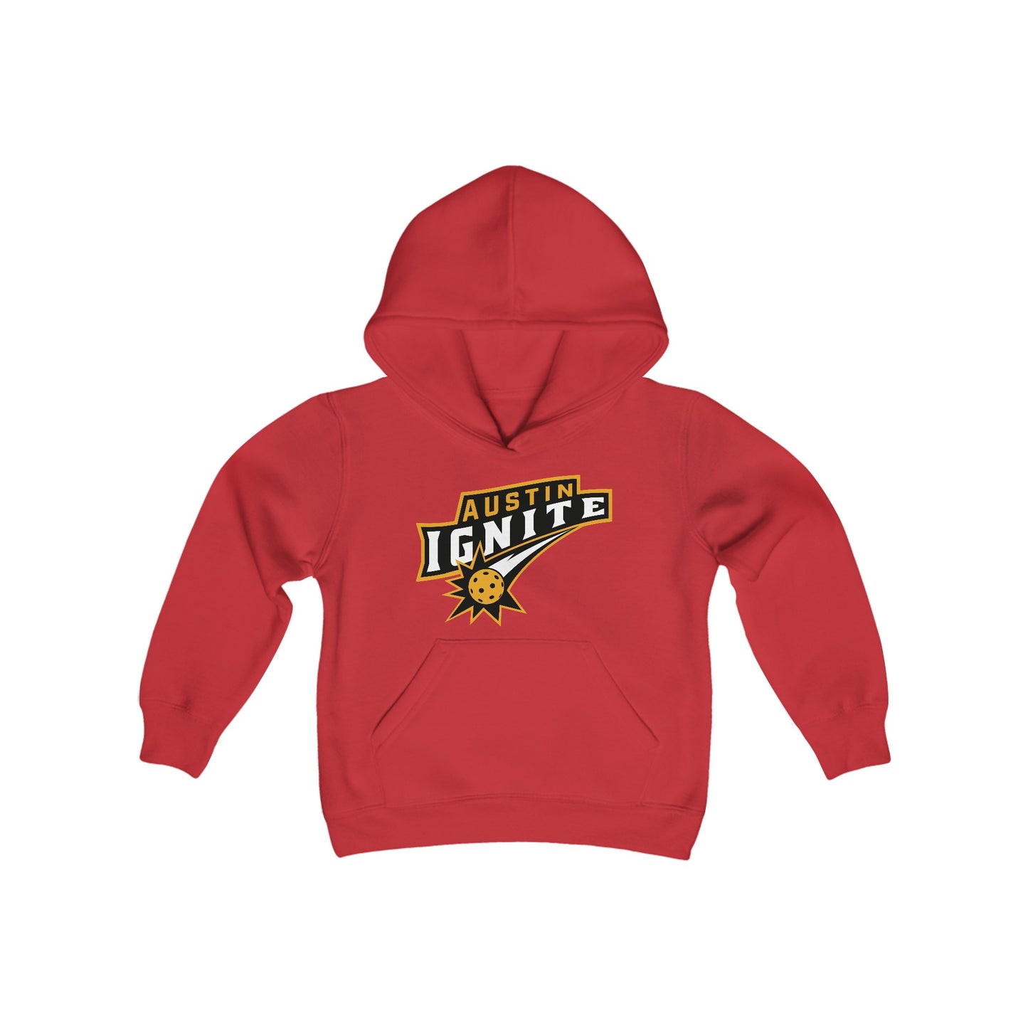 Austin Ignite Youth Size Pickleball Hoodie - customize back