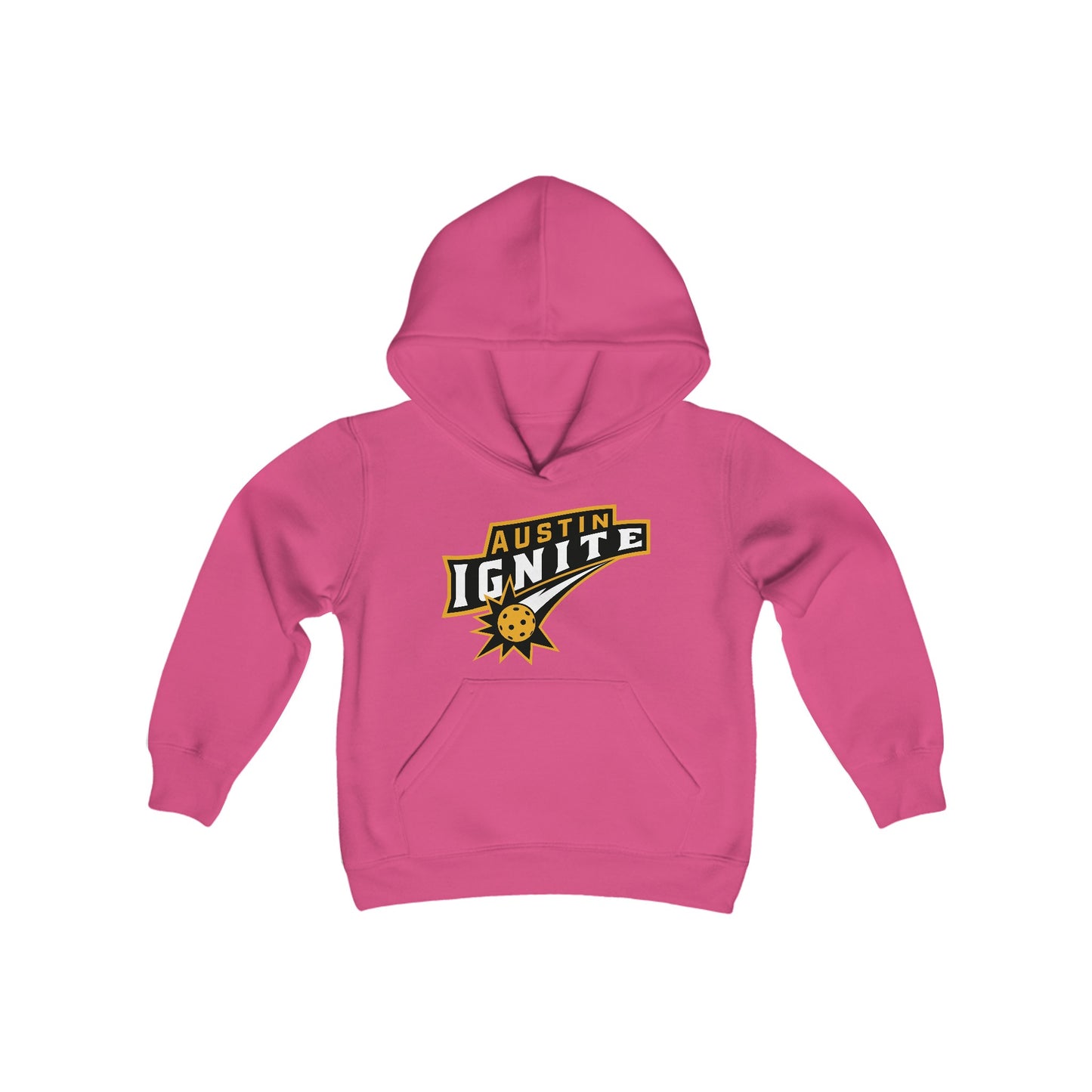 Austin Ignite Youth Size Pickleball Hoodie - customize back