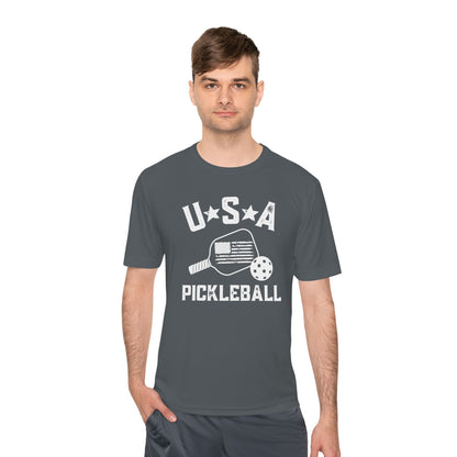 USA Pickleball - Unisex Moisture Wicking Tee