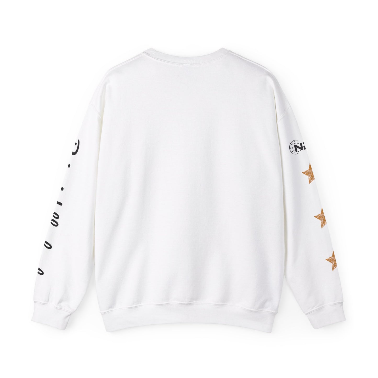 White w/ stars -Austin Ignite Crew (Bringing in the heat)- Can customize back or sleeve