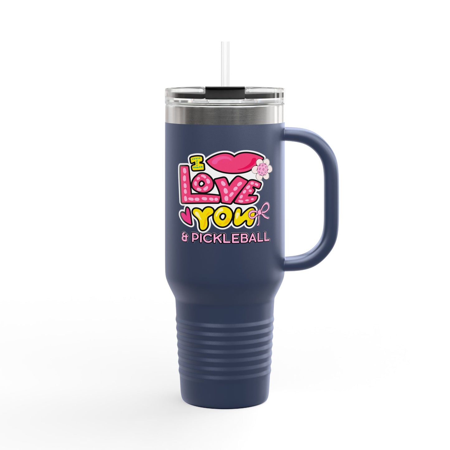 I Love You & Insulated Travel Mug, 40oz