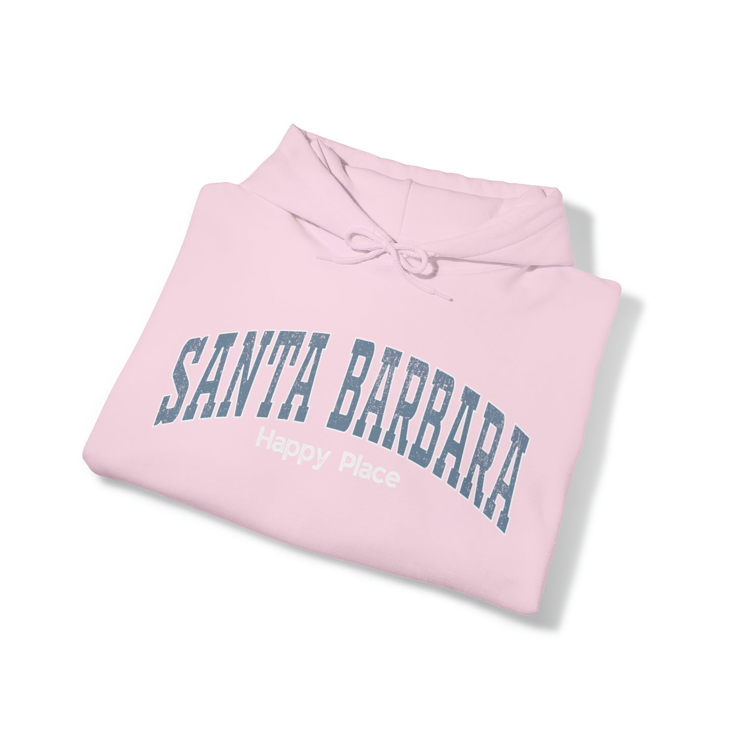 Santa Barbara Happy Place - Hoodie (add custom beach name in notes)