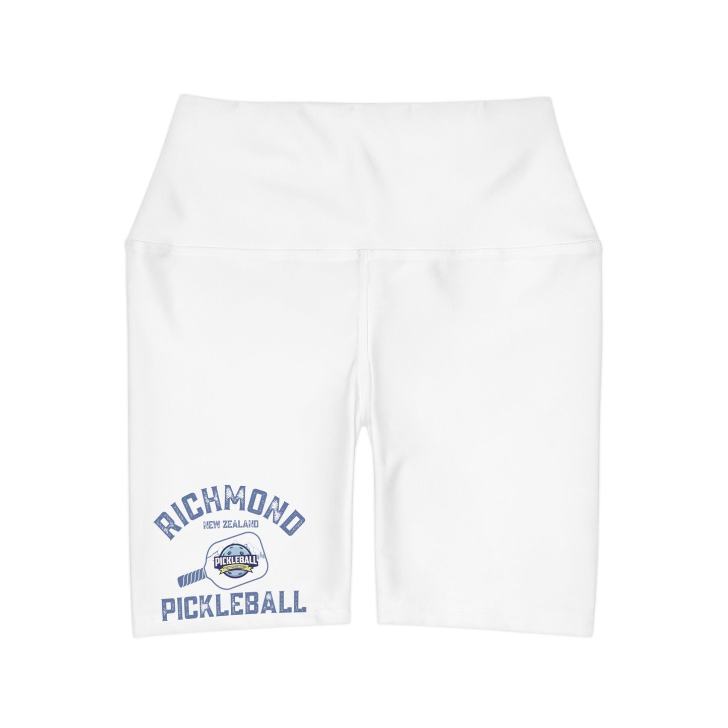 Richmond New Zealand Pickleball - High Waisted Yoga Shorts