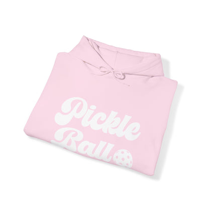 Pink Retro  Hoodie - customize sleeves.  Can add your own logo, and name 3 sides words