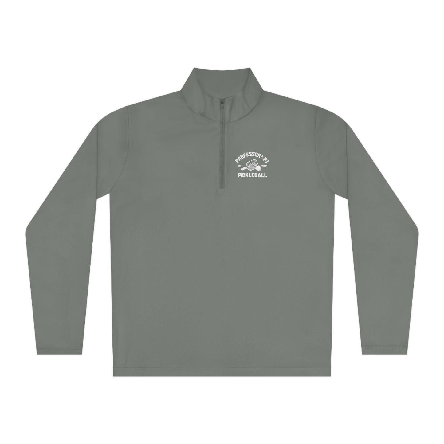 Customize my Ladie’s Moisture Wicking SPF 40 - 1/4 Zip Unisex. Add name to back