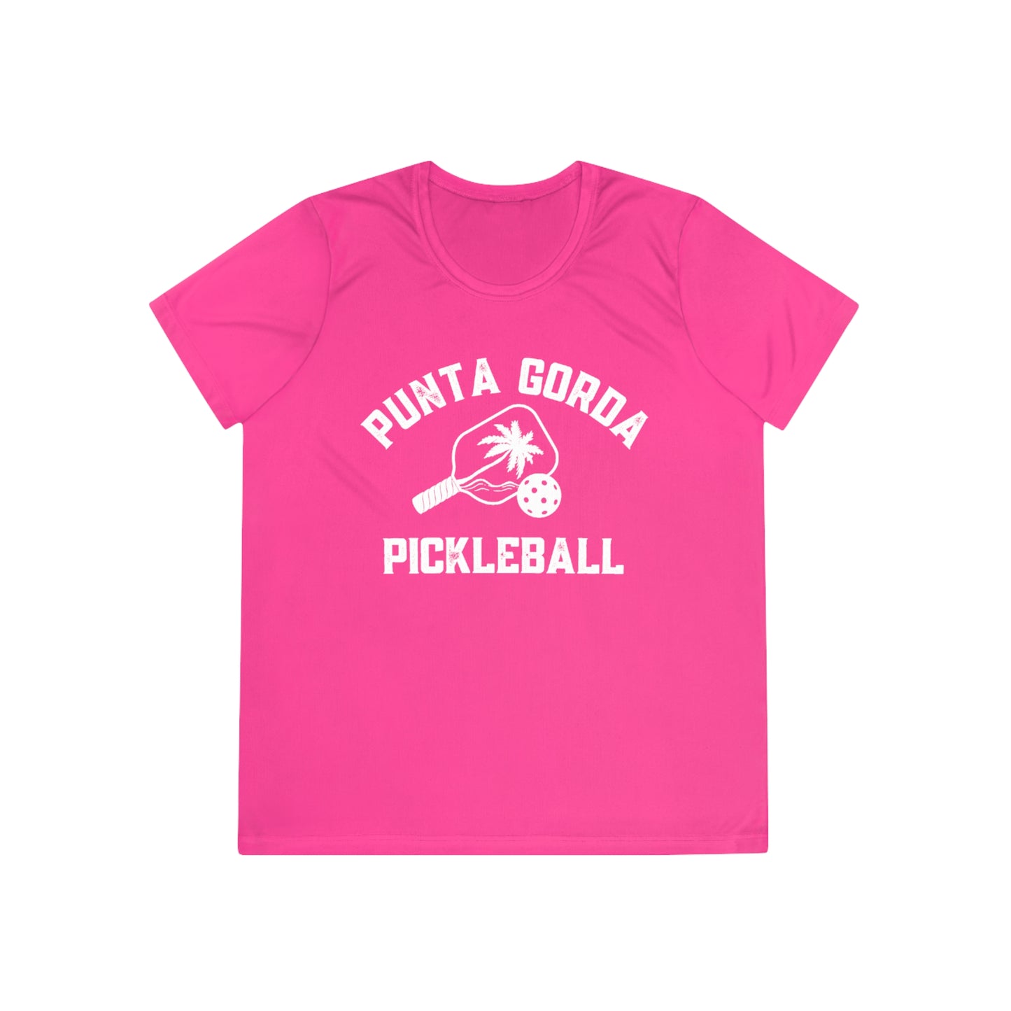 Punta Gorda Pickleball - Ladies SPF 40 Competitor Tee