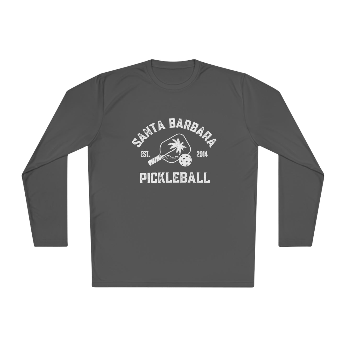 Santa Barbara Pickleball UNISEX (fuller cut), Light Weight, Moisture Wicking, SPF 40 Unisex Lightweight Long Sleeve Tee