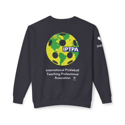 Shelley IPTPA Teaching Pro Unisex Lightweight Crewneck Sweatshirt - Customize name on sleeve