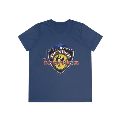 Denver Iconics NPL Team - Moisture Wicking, SPF 40, Ladies Competitor Tee (customize name)