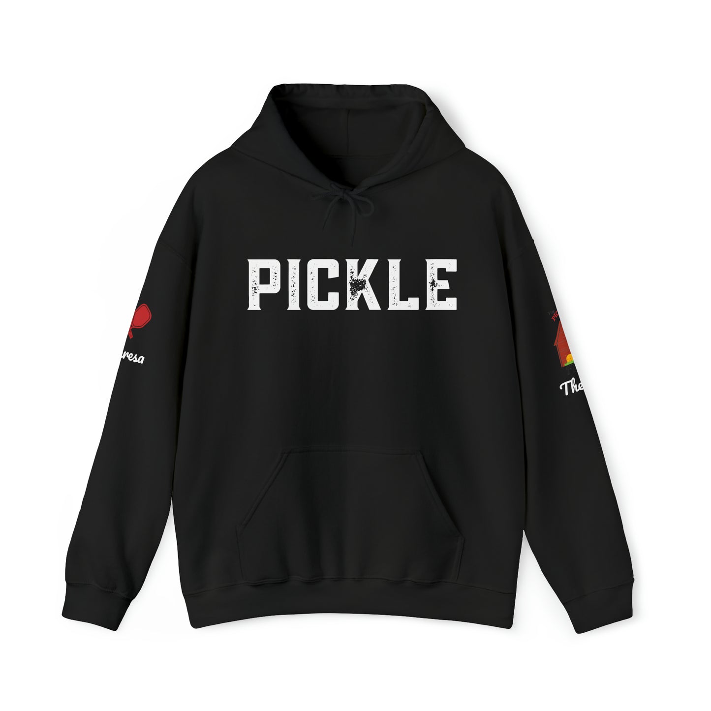 The Pickleball Farm - Hoodie - customize sleeve w/ your name