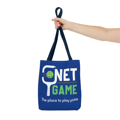 Net Game 13 x 13 Royal Bag - choose white handles