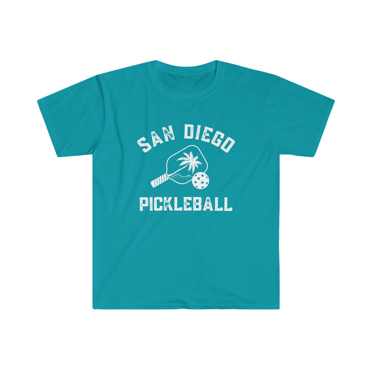 San Diego Pickleball - Unisex Softstyle T-Shirt