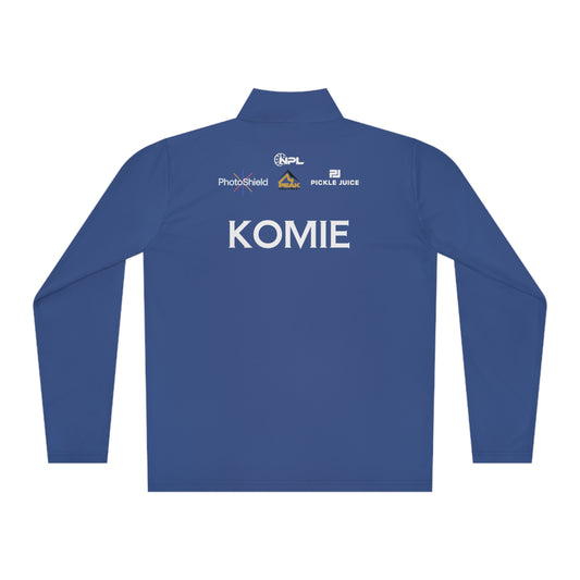KOMIE sponsor Men’s Princeton Bruisers - NPL Team - Unisex Quarter-Zip, Moisture Wicking, SPF 40