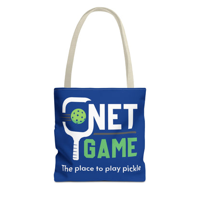 Net Game 13 x 13 Royal Bag - choose white handles