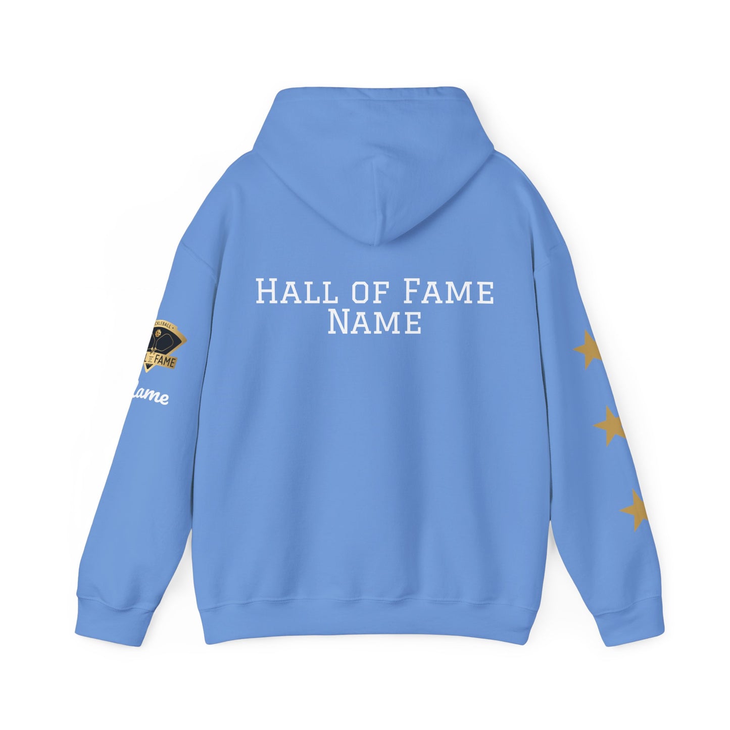 Pickleball Hall of Fame - Hoodie - Customize Hall of Fame Name, or no name