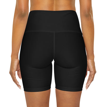 Vail Gales Pickleball - High Waisted Yoga Shorts