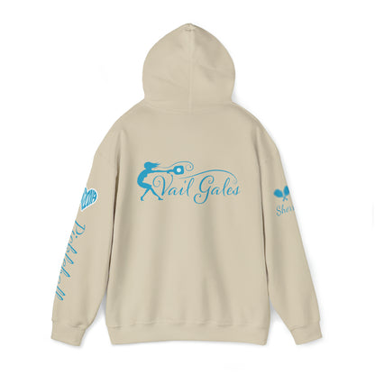 Vail Gales Pickleball - Script Hoodie Unisex - Customize sleeve