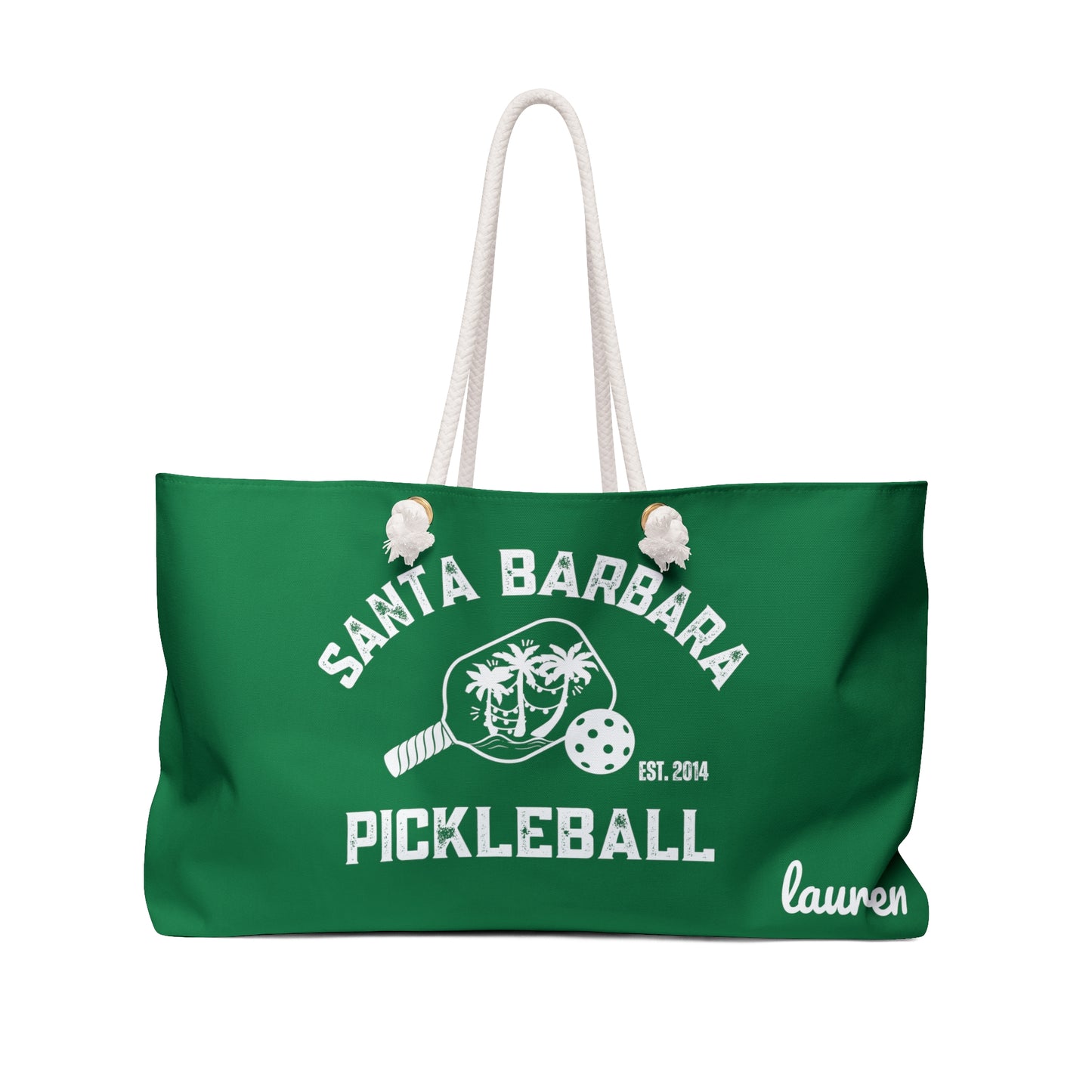 Santa Barbara Pickleball Holiday Edition Bag