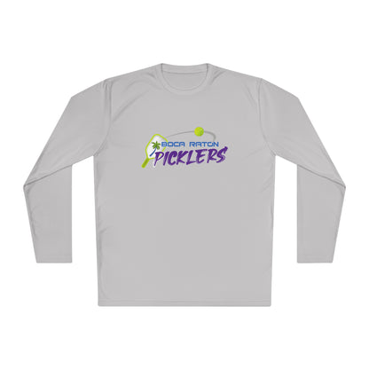 Boca Raton Picklers NPL Team - Unisex Fuller Cut -Moisture Wicking Lightweight Long Sleeve, SPF 40 - customize back