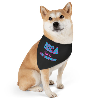 BOCA NPL ‘24 Championship Pet Bandana Collar