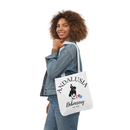 Andalusia Deboccery - Canvas Tote Bag, 5-Color Straps