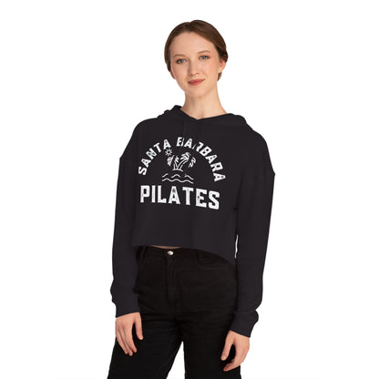 Santa Barbara Pilates Women’s Cropped Hooded Sweatshirt