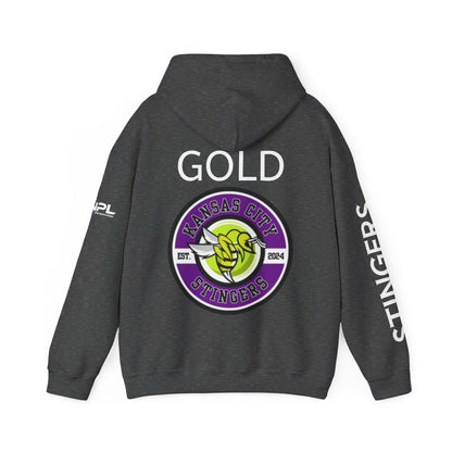 Kansas City Stingers style 2- Customize Back - Unisex 50/50 Hoodie