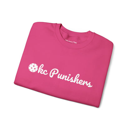 OKC Punishers Script Crew -50% cotton soft, Customize sleeve