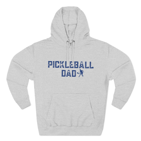 Pickleball Dad Unsex Hoodie - extra plush 80% cotton/20% poly - can customize back for free