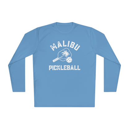 Malibu Pickleball Moisture Wicking - Unisex SPF 40 - Lightweight Long Sleeve Tee