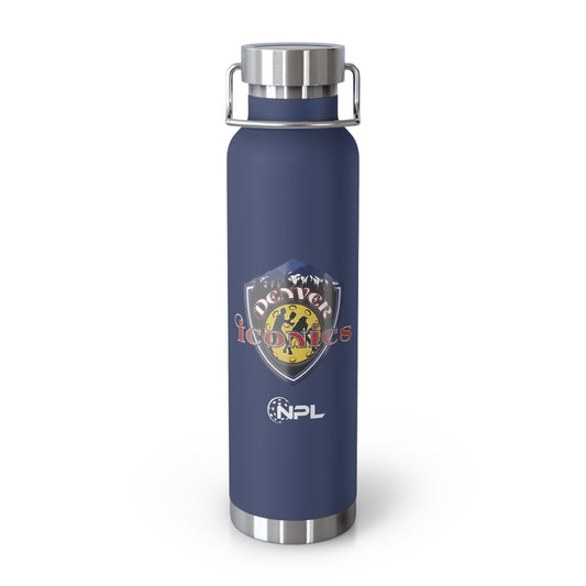 Denver Iconics NPL Team - 12 hr vacuum insulated water bottle