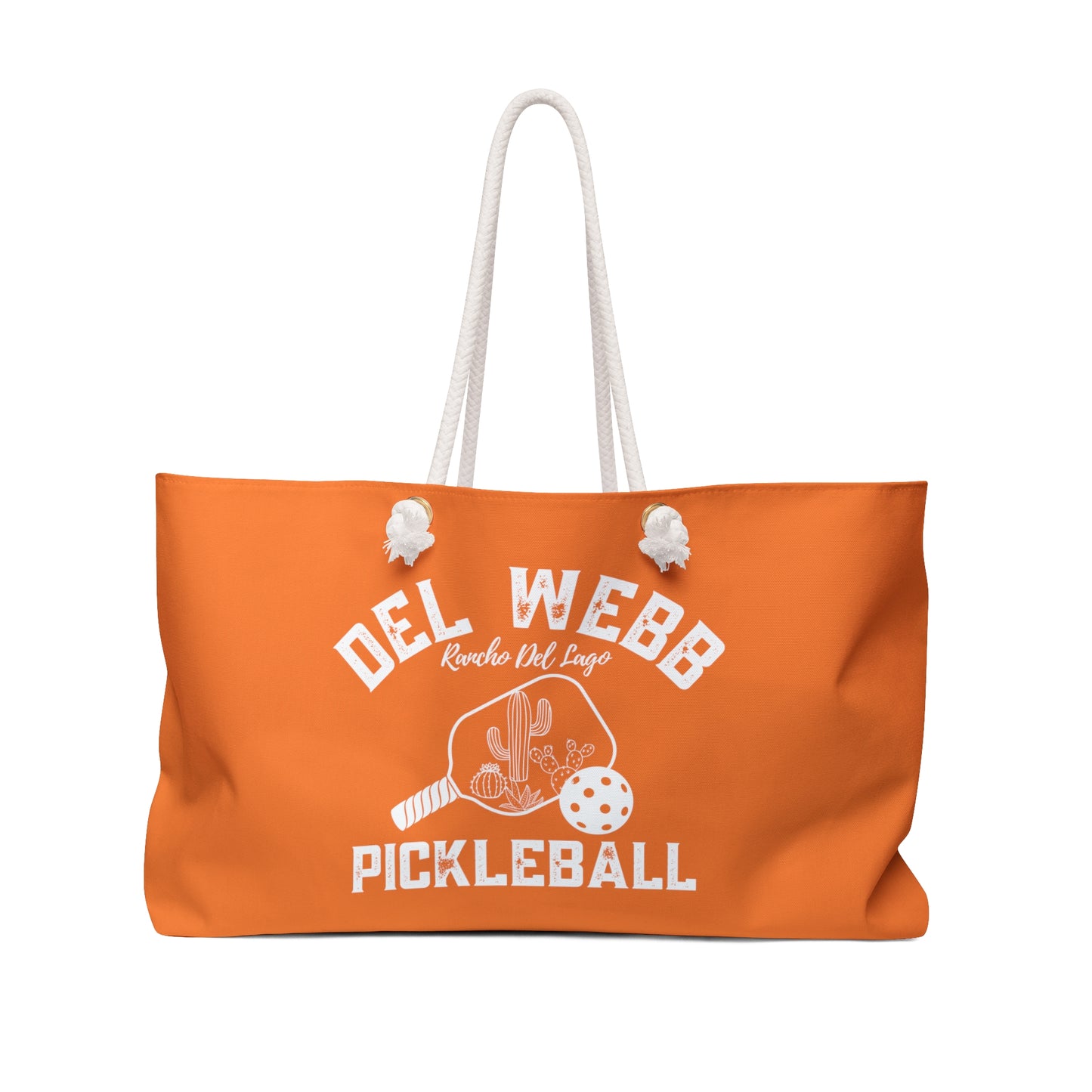 Del Webb Pickleball Weekender Court Bag - can customize w/ name